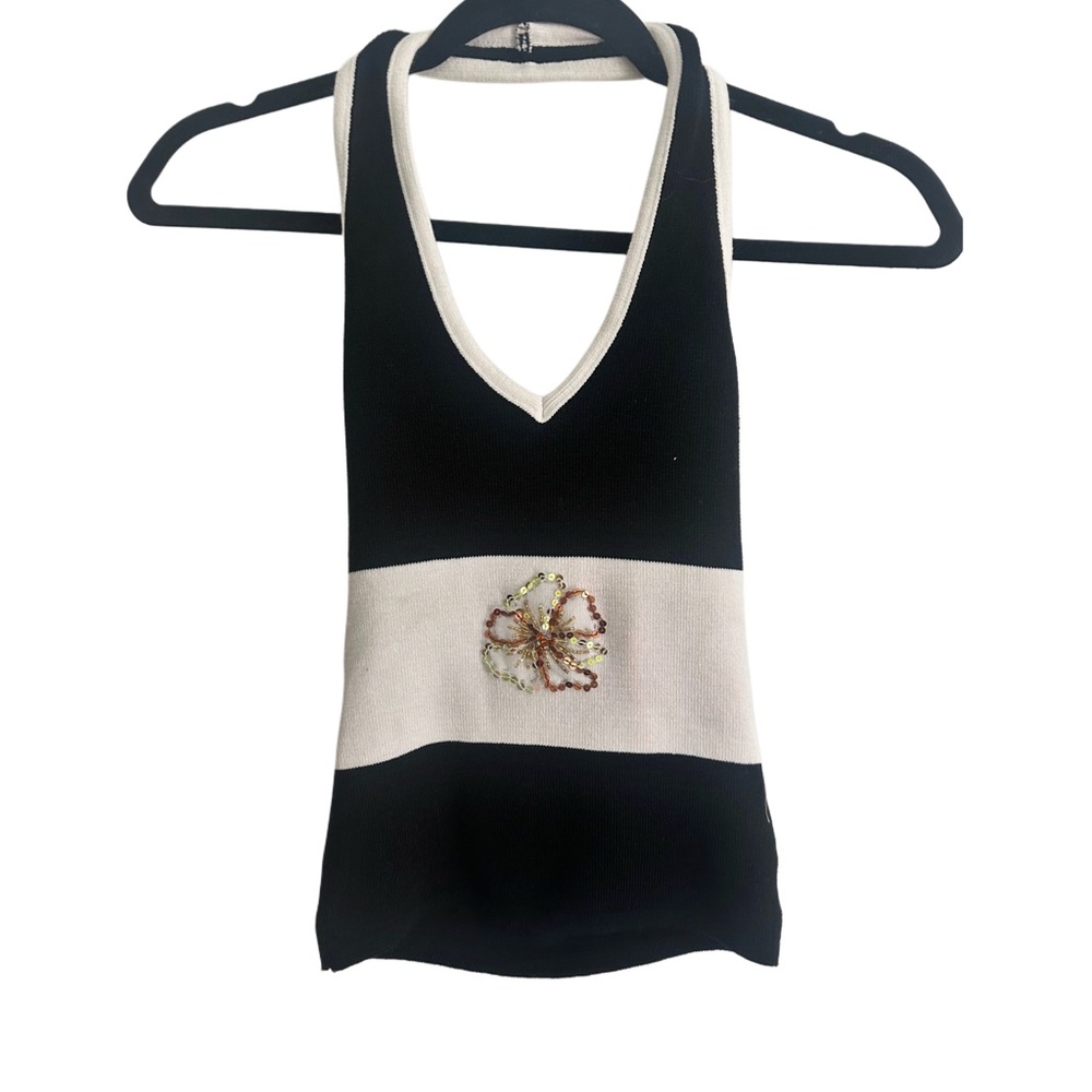 Vintage Y2k Embellished Halter